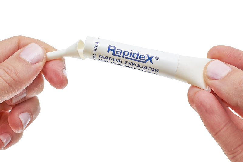 Repechage Rapidex Marine Exfoliator - Natural Facial Exfoliating Scrub with Glycolic & Alpha Hydroxy Acids - Deep Pore Cleansing Gentle Face Exfoliator for Anti-Aging Repechage