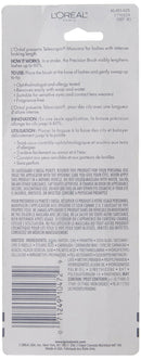 L'Oreal Paris Telescopic Mascara, Black [905] 0.27 oz (Pack of 2) Revitalift