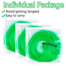 MEckily 12 Pcs Colored Hair Extensions Party Highlights, Curly Wavy Hairpiece Clip in Synthetic Streak for Kids Girls Women 17 inch(Green) MEckily