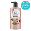 Bioré Rose Quartz + Charcoal Daily Face Wash, Oil Free Facial Cleanser Energizes Skin, Dermatologist Tested and Cruelty Free, 6.77 Ounces Bioré Store