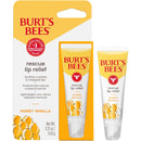 Burt's Bees Rescue Lip Relief, Honey Vanilla, Hydrating Lip Balm for Dry Cracked Lips, with Responsbily Sourced Beeswax and Shea Butter, 100% Natural Origin, 1 Squeezy Tube, 0.35oz Infinity Warehouse