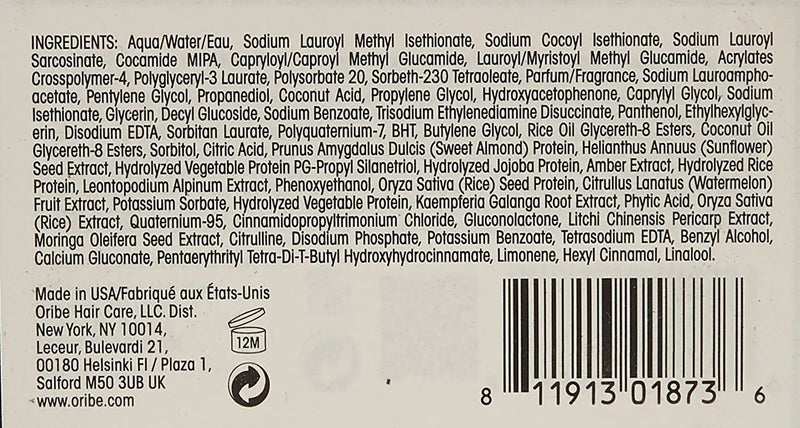 Oribe Signature Shampoo Beauty Coquette