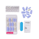 Kiss GEL FANTASY (RUSH HOUR) KGN07 Nails w/Adhesive Tabs & Glue Kiss Store