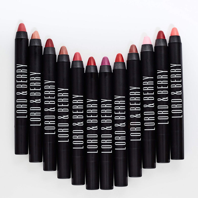 Lord & Berry 20100 Matte Crayon Lipstick, Moisturizing Jumbo Lip Stick Enriched With Vitamin E martinandmark.com