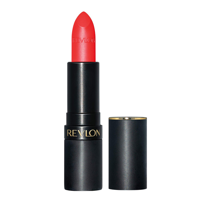 REVLON Super Lustrous The Luscious Mattes Lipstick, in Coral, 007 On Fire, 0.74 oz REVLON