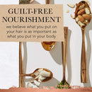 Hair Food Sulfate Free Purifying Shampoo & Conditioner with Hemp Extract & Manuka Honey Repair Serum Bundle, Paraben & Dye Free Hair Food Store