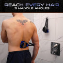 baKblade 3.0 Stealth Back Shaver – 23" Handle – Includes 3 Extra Blade Refills – Pain-Free Shave for Men Infinity Warehouse