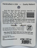 Good Hair Days The Original Grip-Tuth Hair Combs, Set of 2, 40417 Shell 3 1/4" Wide Good Hair Days