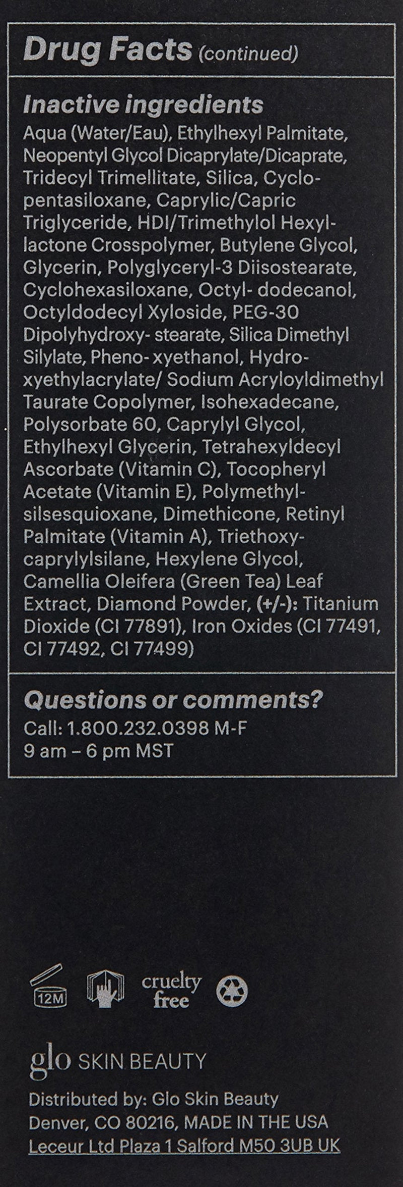 Glo Skin Beauty Luminous Liquid Foundation SPF 18 in Naturelle | 8 Shades | Sheer Coverage, Dewy Finish | 1 fl. Oz. Glo Skin Beauty