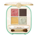 Paul & Joe Eye Color Palette 04 Film d’Amour, Four Colors Powder Eye Shadows, Red, Brown, Gold, Silver, 0.14 oz Infinity Warehouse