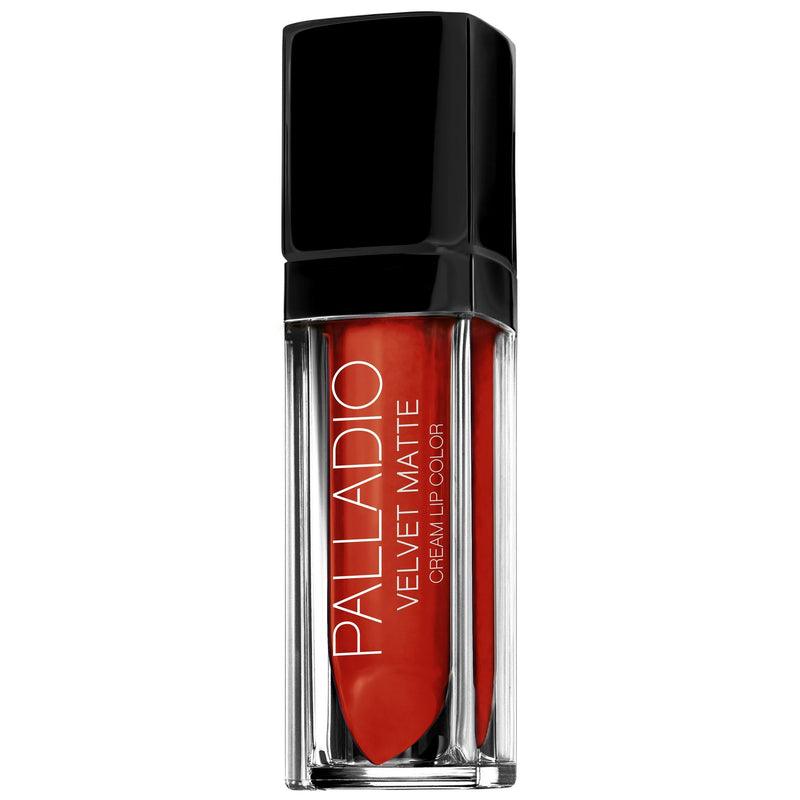Palladio Velvet Matte Cream Lip Color, Panne Palladio