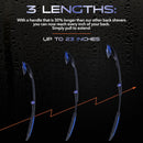 baKblade 3.0 Stealth Back Shaver – 23" Handle – Includes 3 Extra Blade Refills – Pain-Free Shave for Men Infinity Warehouse