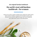 Biodegradable Bamboo Toothbrush by The Humble Co. (5pk) - Eco Friendly Toothbrushes for Sustainable Zero Waste Oral Care, BPA Free Bristle Toothbrush (Medium Bristles) The Humble Co.