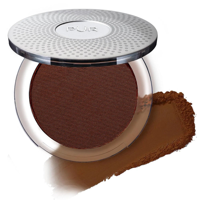 PÜR Beauty 4-in-1 Pressed Mineral Makeup SPF 15 Powder Foundation with Concealer & Finishing Powder- Medium to Full Coverage Foundation- Mineral-Based Powder- Cruelty-Free & Vegan Friendly Infinity Warehouse