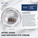 N1O1 Age-Defiance Eye Cream - Day & Night Moisturizer with Nitric Oxide, Hyaluronic Acid, Complex Peptides, Ceramides - Hydrating Eye Cream for Dark Circles, Wrinkles, Fine Lines, Puffiness - 0.5 oz. Infinity Warehouse