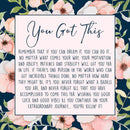 Motivational Gift Spa Box Set - IInspirational Gift, Motivational Quotes, Encouragement, Empowering, Inspirational Card & Spa Gift to Encourage Loved One Dear Ava Store
