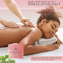 Botanic Hearth Himalayan Salt Body Scrub with Lychee Oil - Natural Exfoliating Body & Face Scrub for Acne, Cellulite, Scars, Moisturizing & Deep Cleansing Skin - Skin Care for Men and Women - 16 oz Botanic Hearth