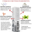 Instant Face Lift Cream - Best Eye, Neck & Face Tightening, Lifting & Firming Serum To Smooth Appearance of Loose Sagging Skin, Puffiness, Fine Lines & Wrinkles Within 1 Minute (Peptides & Stem Cells) Voibella Beauty Store