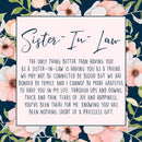 Sister-In-Law Gift Box Set - Heartfelt Card & Spa Gift for Birthday, Wedding, Bridal Party, Holidays, Christmas Present, Wedding Gift, Spa Gift From Sister Dear Ava Store