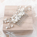 Aukmla Wedding Hair Combs Bridal Hair Accessories Decorative Headpieces for Women and Girls Aukmla