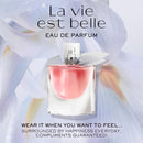 Lancôme La Vie Est Belle Eau de Parfum - Long Lasting Fragrance with Notes of Iris, Earthy Patchouli, Warm Vanilla & Spun Sugar - Floral & Sweet Women's Perfume Infinity Warehouse
