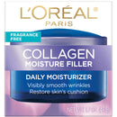 L'Oreal Paris Skincare Collagen Face Moisturizer, Fragrance-Free Day and Night Cream, Anti-Aging Face, Neck and Chest Cream to smooth skin and reduce wrinkles, 1.7 oz L'Oreal Paris