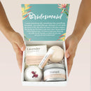 Bridesmaid Spa Gift Box Set - Bridesmaid Proposal, Bridal Spa, Wedding Gift, Wedding Spa, Maid of Honor presents, Heartfelt Card & Spa Gift for Wedding & More Dear Ava