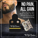 The Rich Barber On The Money 10 Second Blade Setter | Zero Gap Tool for Sharper Lines, Cleaner Fades & Precision Detail | Full Precision Shave in Seconds (Compatible with GTX Deeptooth The Rich Barber