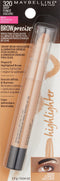 Maybelline Brow Precise Perfecting Eyebrow Highlighter, Dark, 0.04 oz. Maybelline New York