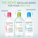Bioderma - Sébium H2O - Micellar Water - Cleansing and Make-Up Removing - for Combination to Oily Skin Beauty Coquette