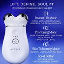NUFACE Trinity+ Microcurrent Facial Device + LED Red Light Wrinkle Reducer, FDA-Cleared - Red Light Therapy for Face & Neck, Enhances Radiance & Reduces Fine Lines - Skin Tightening & Lifting Infinity Warehouse