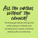 All About Curls High Definition Gel Crunchless Ultra Hold, Ultra-Defined & De-Frizzed Curls, 15 Fl Oz ALL ABOUT CURLS
