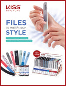 KISS Nail File 4 Way Ultra Shiner (12pcs) F222 Kiss