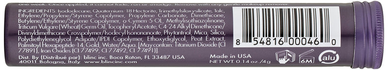 blinc Eyebrow Mousse, Dark Brunette .14 Fl Oz blinc