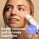 ATTITUDE Oceanly Face Cleanser Stick, EWG Verified, Plastic-free, Plant and Mineral-Based Ingredients, Vegan and Cruelty-free Beauty Products, PHYTO CLEANSE, Unscented, 1 Ounce Infinity Warehouse