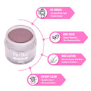 OneDor Nail Dip Dipping Powder – Acrylic Color Pigment Powders Pro Collection System, 1 Oz. (21 - Eggplant) Onedor