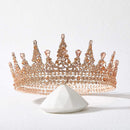 SWEETV Jeweled Queen Crown for Women, Full Round Baroque Tiaras and Crowns, Crystal Costume Party Headpieces for Wedding Birthday Halloween Prom,Pink SWEETV Store