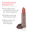 100% PURE Cocoa Butter Matte Lipstick (Fruit Pigmented), Mirage, Full Coverage, Long Lasting, Matte Lip, Moisturizing Cocoa Butter, Natural Makeup (Cool Deep Dusty Pink) - 0.15 oz 100% PURE