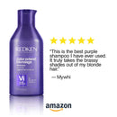 Redken Color Extend Blondage Color Depositing Purple Shampoo and Conditioner | Hair Toner For Blonde Hair | Neutralizes Brass & Moisturizes Hair | With Pure Violet Pigments REDKEN