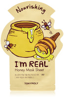 TONYMOLY I'm Real Honey Nourishing Mask Sheet, Pack of 1 TONYMOLY