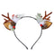 Christmas Reindeer Antlers Headband Hair Clips Hair Hoop Girl Beauty Headdress Reindeer Antler Headband Cute Deer Headband Hair Accessory Antler 6 ywduoying Store