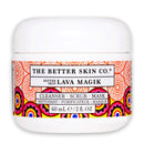 The Better Skin Co. | Lava Magik Face Cleanser/Face Scrub and Facial Mask | Exfoliating French Volcanic Lava | Pore Cleansing, Blackhead Reducing, Skin Tightening Cream | 2 oz The Better Skin Co.