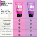 Super Fresh Lady Parts Powder Protection Deodorant Lotion - For Breasts, Private Parts, Crotch and Inner Thigh - Absorb Mild Sweat, Prevent Chafe & Odor - Aluminum-free - 4 oz… (2 Pack Women's Powder Lotion) SweatBlock