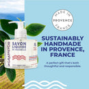 La Grappe d'Or Mediterranean Fig Marseille Hand Soap with Essential Oils | Handmade in France from Moisturizing Organic Olive & Coconut Oil | Natural, Cruelty-Free & Vegan, 11.10 oz Liquid Infinity Warehouse