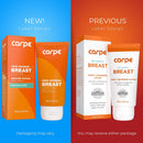 Carpe No-Sweat Breast (Pack of 2) - Helps Keep Your Breasts and Skin Folds Dry - Sweat Absorbing Lotion - Helps Control Under Breast Sweat - Great For Chafing and Stain Prevention Carpe Store