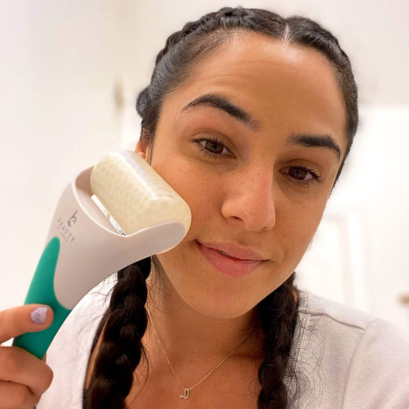 Ice Roller for Face - Face Roller & Eye Roller for Puffy Eyes, Face Ice Roller, Ice Face Roller as TMJ Pain Relief Products, Facial Ice Roller for Face & Eye Puffiness Relief, Facial Roller Ice Facial Beauty by Earth