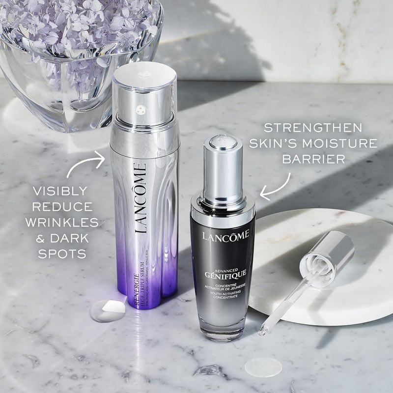Lancôme Rénergie H.C.F. Triple Serum - Hyaluronic Acid Serum for Visible Correction of Anti Aging Signs & Dark Spots - With Vitamin C+, Niacinamide & Ferulic Acid