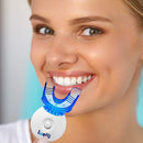 Luelli Teeth Whitening Kit with LED Light, Professional Teeth Whitening Formula with (3) Teeth Whitening Gel Syringes, (1) Desensitizing Gel | Mouth Tray | Mint Flavored at-Home Whitening Kit LUELLI