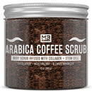 M3 Naturals Arabica Coffee Body Scrub with Collagen & Stem Cell - Exfoliating Body Scrubber & Face Cleanser - Fight Skin Care Appearance - Cellulite, Fine Line, Stretch Mark & Spider Veins! 12 oz M3 Naturals
