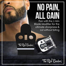 The Rich Barber On The Money 10 Second Blade Setter | Zero Gap Tool for Sharper Lines, Cleaner Fades & Precision Detail | Full Precision Shave in Seconds Compatible with Andis Slimline Pro The Rich Barber
